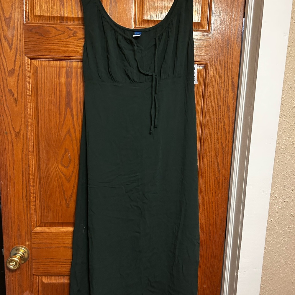 Old Navy Dark Green Maxi Dress